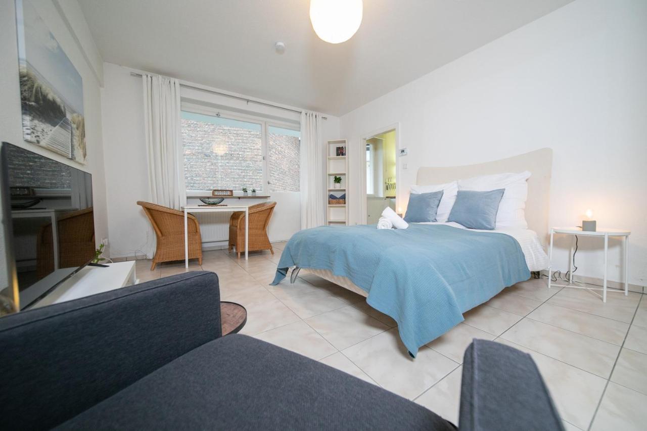Apartment Blue - Zentral Und Gut Angebunden Düsseldorf Kültér fotó