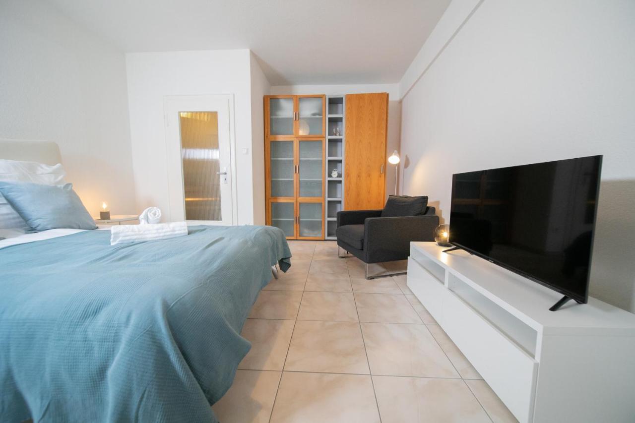 Apartment Blue - Zentral Und Gut Angebunden Düsseldorf Kültér fotó
